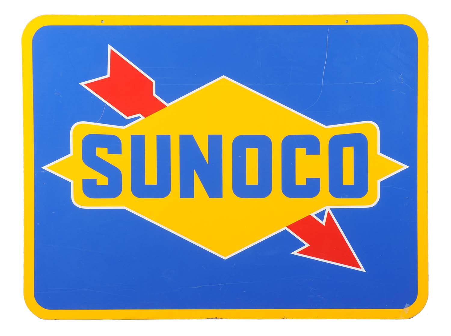 Lot Detail - Sunoco Tin Sign.
