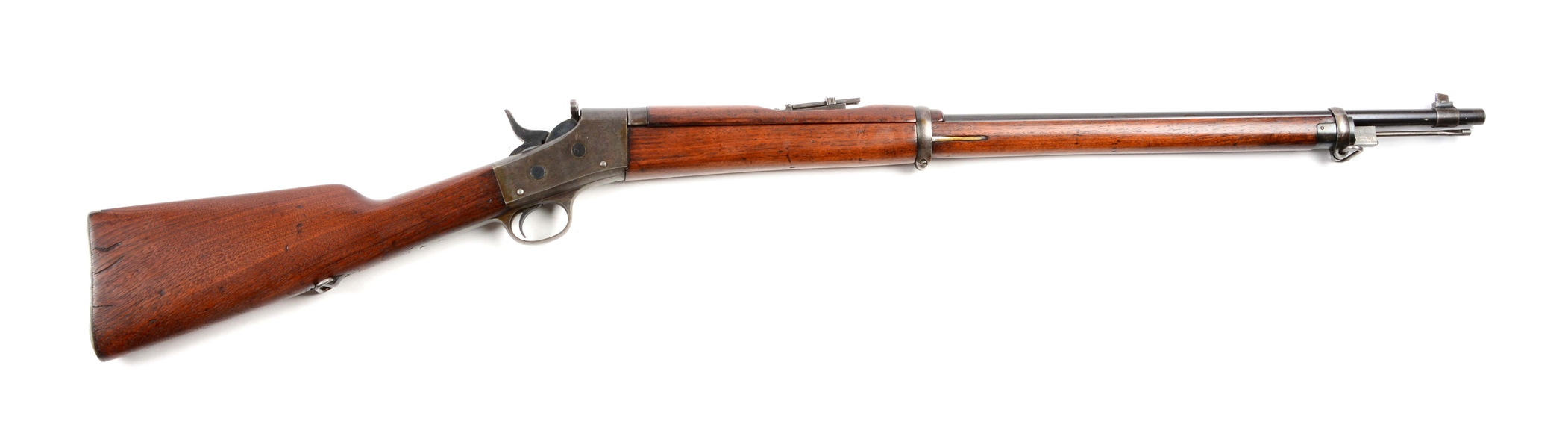 (C) REMINGTON-RIDER MODEL 1902 MILITARY BREECH LOADING SINGLE SHOT RIFLE.