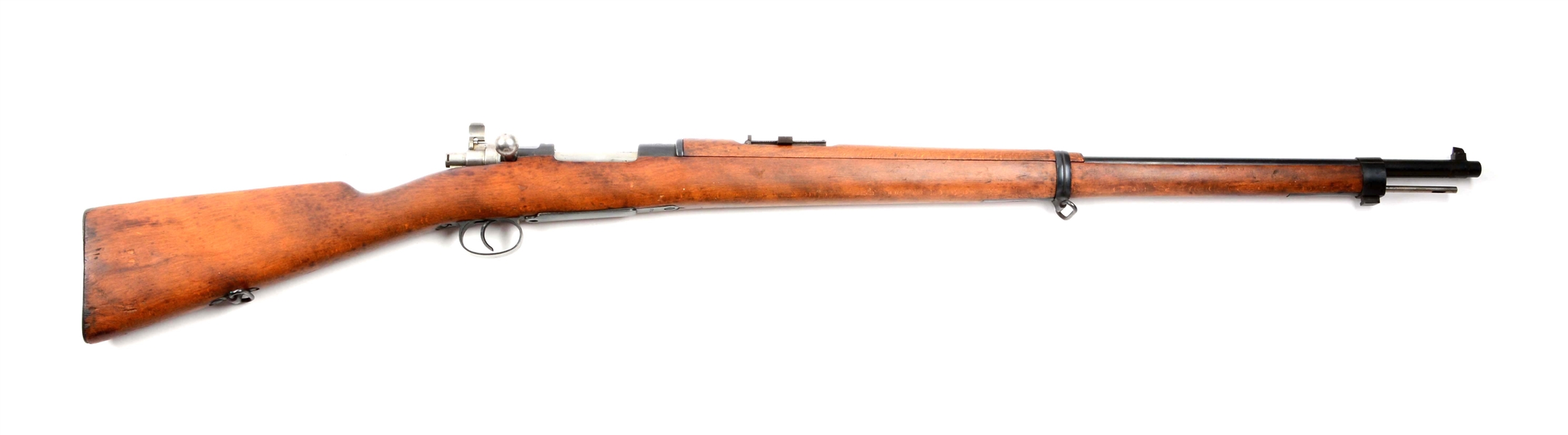(C) MEXICAN MODEL 1910 MAUSER BOLT ACTION RIFLE. 