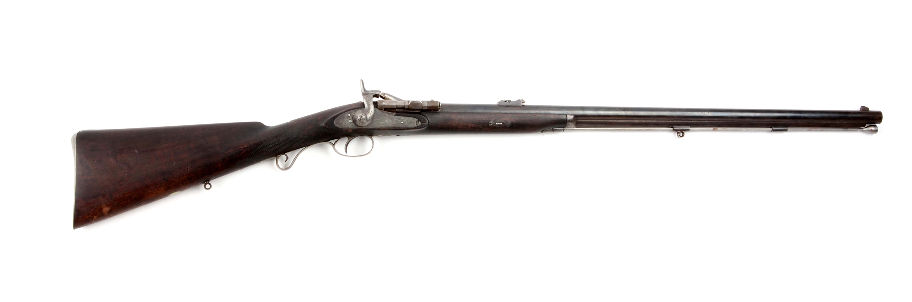(A) SNIDERS COMMERCIAL SPORTING RIFLE BY I. HOLLIS & SONS.