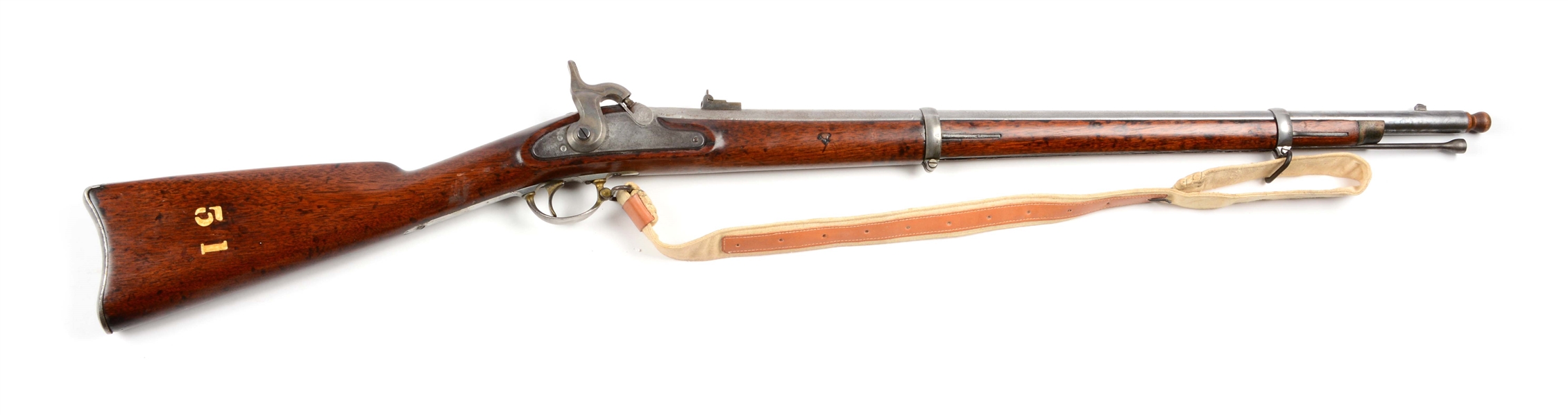 (A) ALTERED U.S. SPRINGFIELD MODEL 1863 RIFLE. 