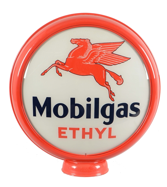 MOBILGAS ETHYL WITH PEGASUS 15" GLOBE LENSES.