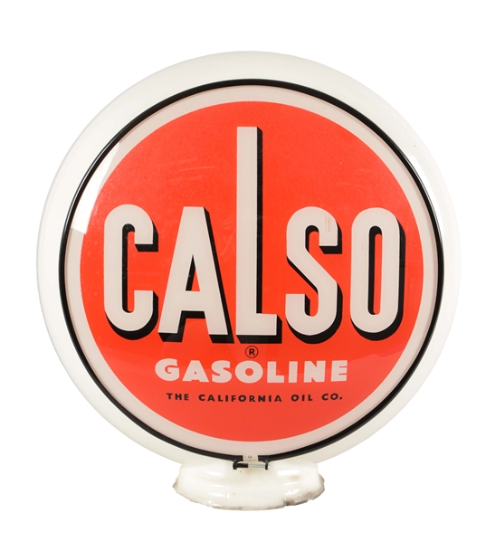 CALSO GASOLINE GILL GLOBE LENSES.
