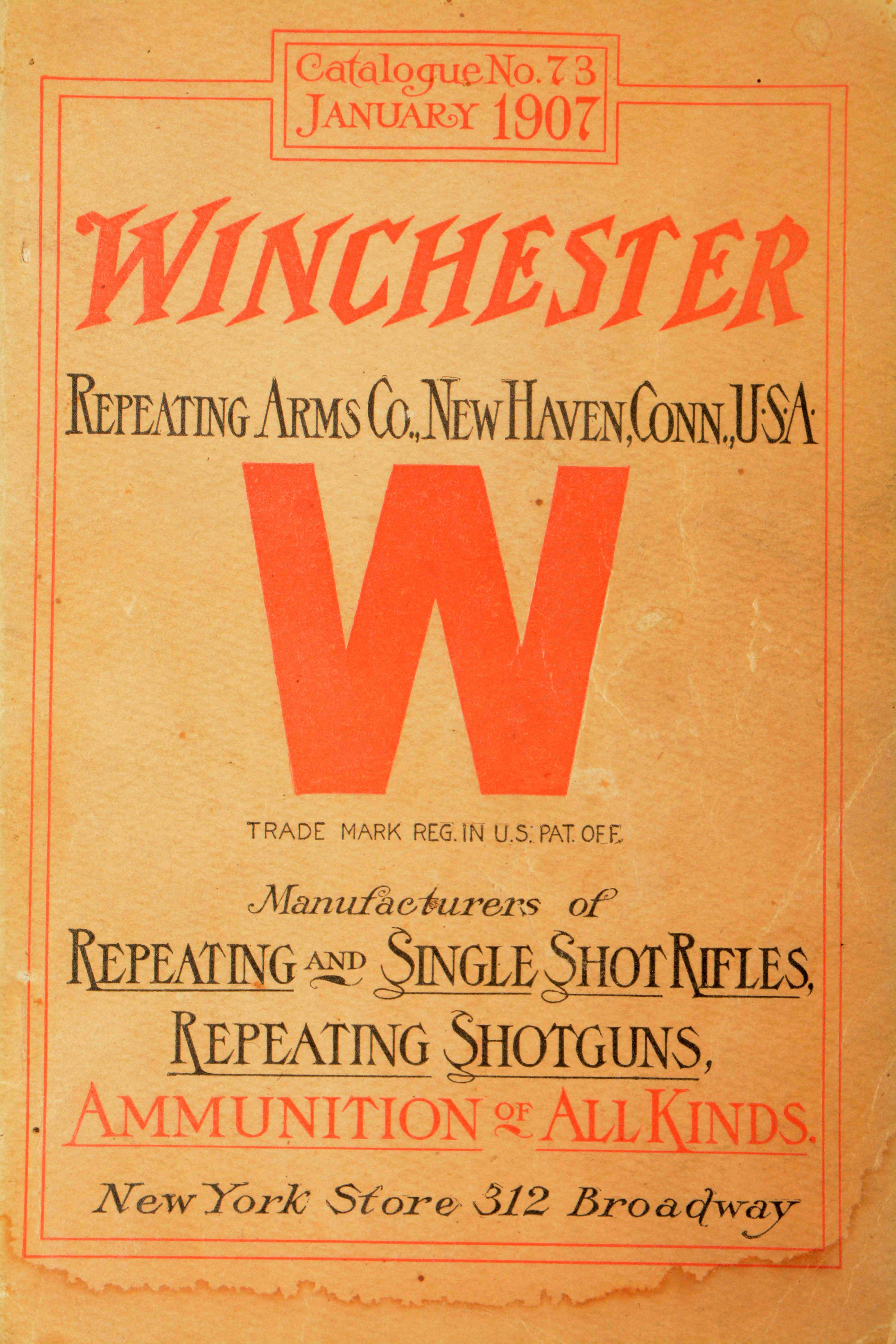 Lot Detail - LOT OF 5: ASSORTED WINCHESTER REPEATING ARMS CO. CATALOGS.