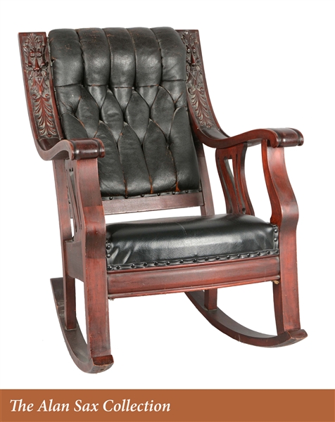 ANTIQUE ROCKING CHAIR. 