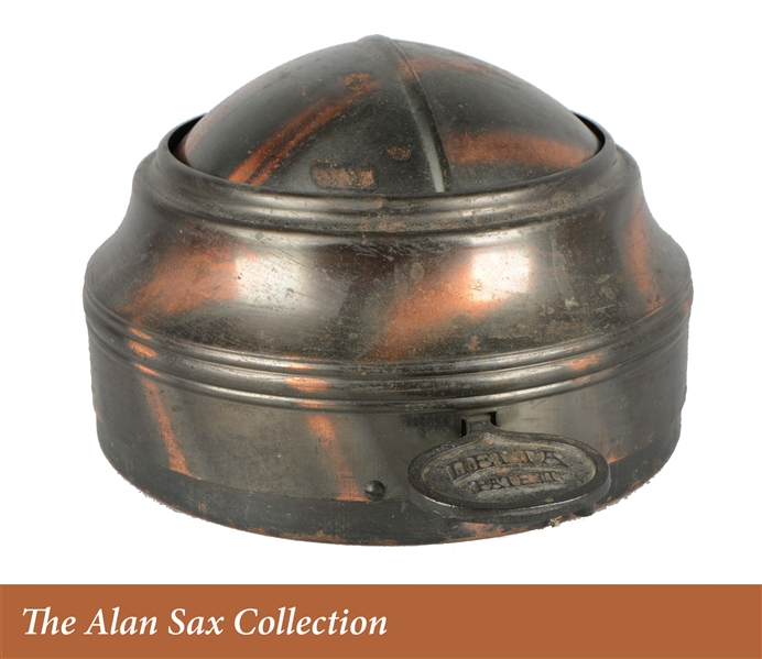 ANTIQUE MECHANICAL SPITTOON.