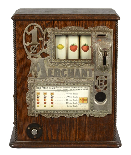 **1¢ CAILLE BROS. MERCHANT TRADE STIMULATOR. 