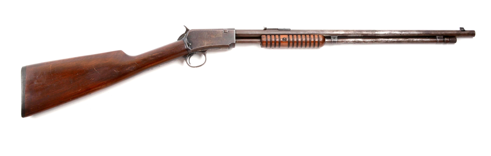 (C) WINCHESTER MODEL 06 PUMP ACTION RIFLE. 