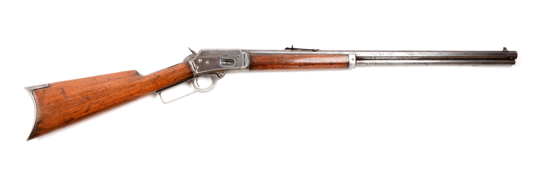 (A) MARLIN MODEL 1894 LEVER ACTION RIFLE. 