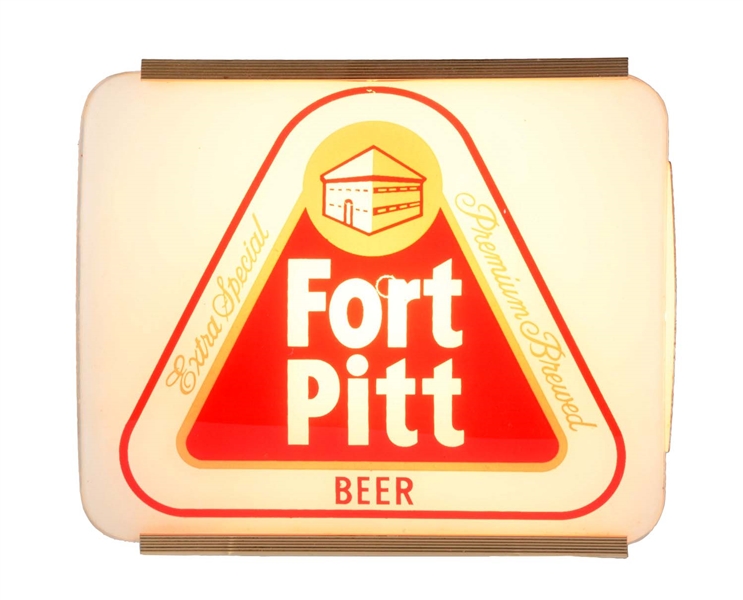 FORT PITT BEER LIGHT-UP SIGN.