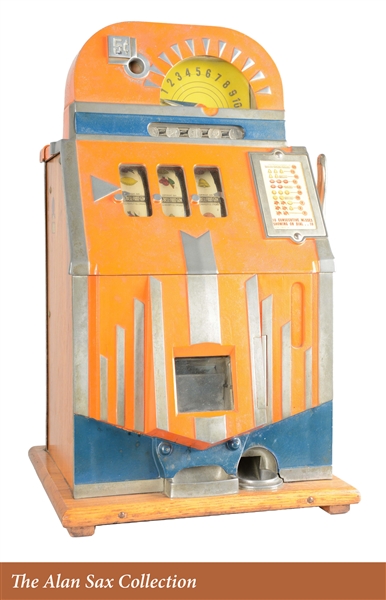 **5¢ MILLS FUTURITY SLOT MACHINE. 