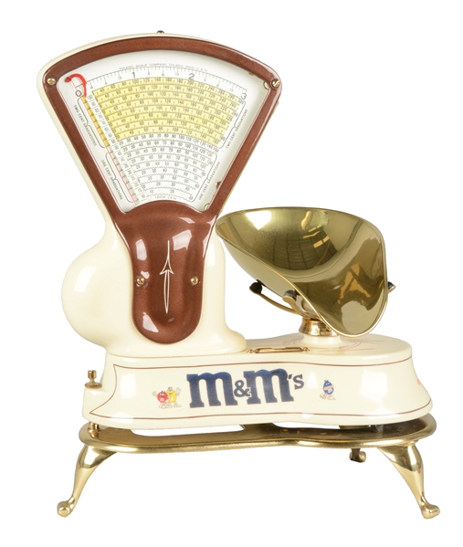 TOLEDO SCALE COMPANY M&MS CANDY SCALE.