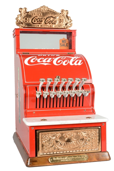 COCA-COLA NATIONAL CASH REGISTER. 