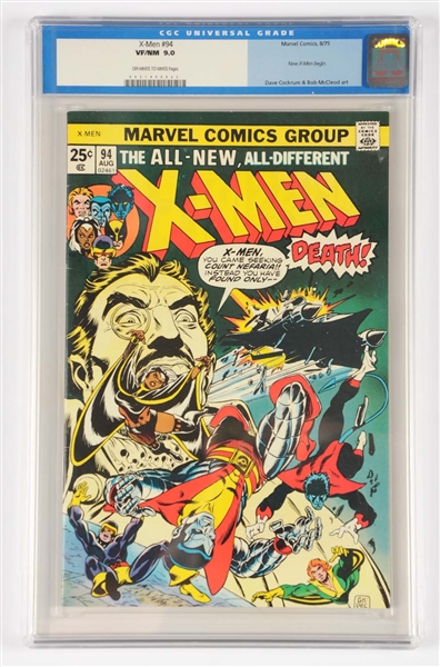 X-MEN #94 1975 CGC 9.0 OFF WHITE TO WHITE PAGES