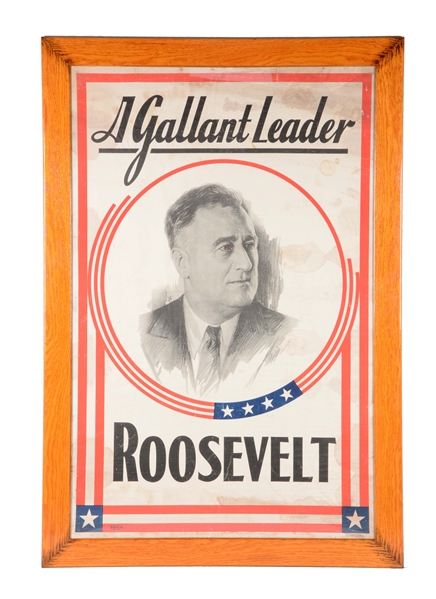 ROOSEVELT PRESIDENTIAL CAMPAIGN POSTER.