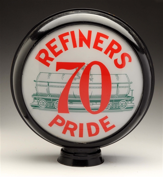 REFINERS PRIDE 70 W/ TANKER GRAPHIC 15" GLOBE LENSES.