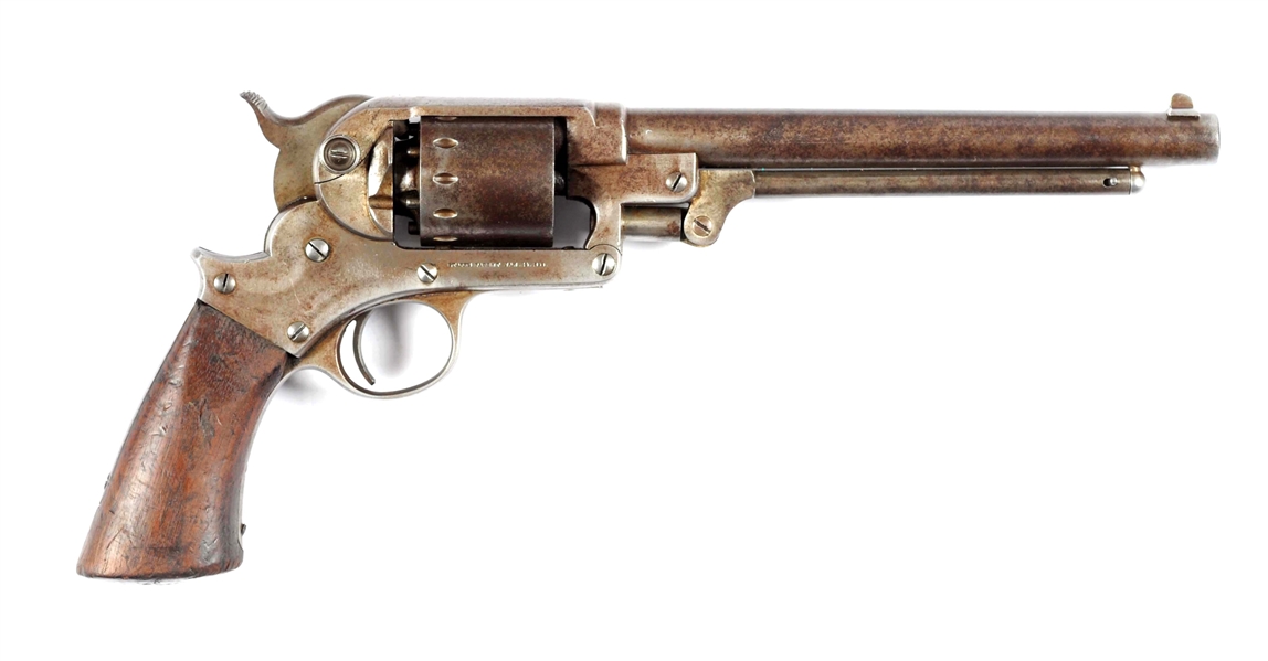 (A) STARR ARMS CO. SINGLE ACTION 1863 ARMY REVOLVER.