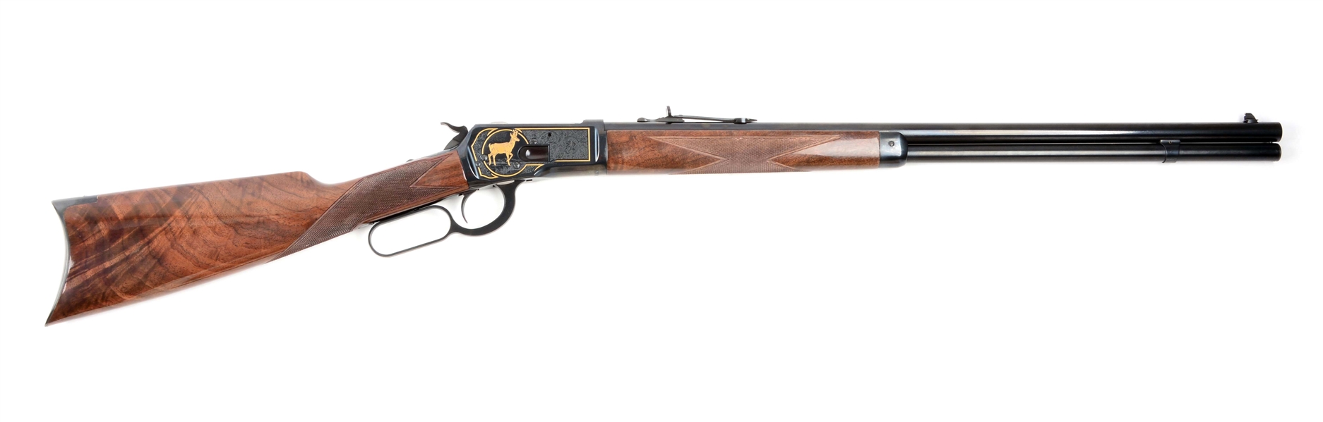 (M) MIB HIGH GRADE WINCHESTER MODEL 1892 LEVER ACTION RIFLE.