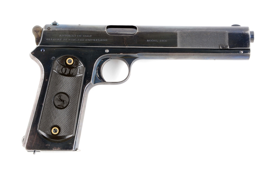 (C) EARLY HIGH CONDITION MODEL 1902 "MILITARY MODEL" SEMI-AUTOMATIC PISTOL.