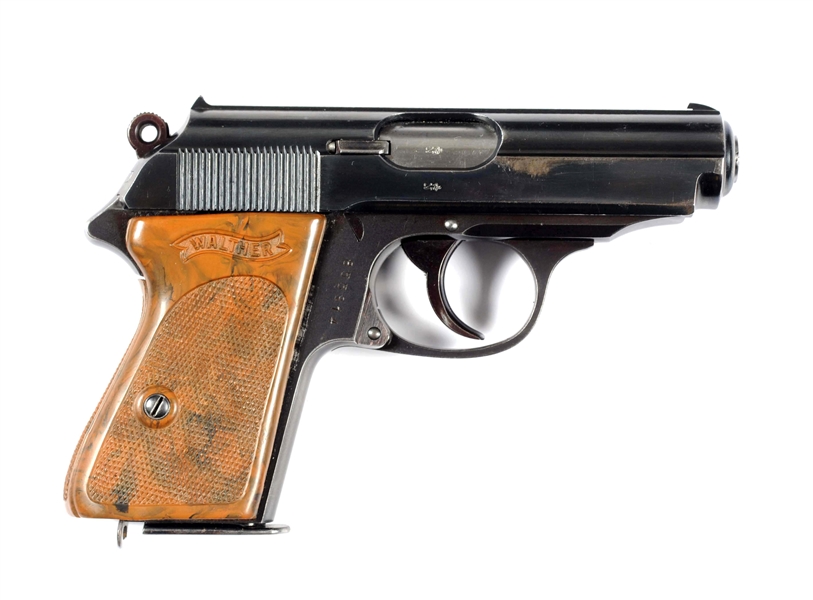 (C) WALTHER PPK PRE-WAR COMMERCIAL SEMI-AUTOMATIC PISTOL.