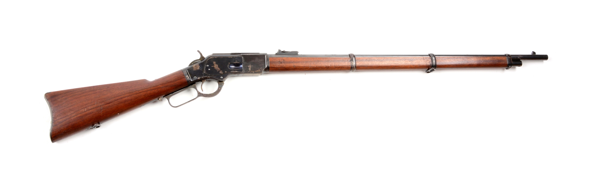 (C) WINCHESTER MODEL 1873 MUSKET.