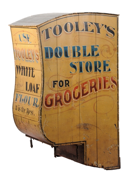 TOOLEYS MERCANTILE DELIVERY WAGON BOX.