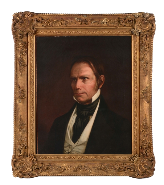 FRAMED PORTRAIT OF HENRY CLAY