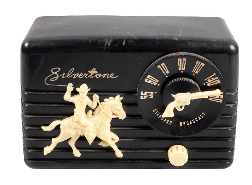 1950 SILVERTONE COWBOY RADIO