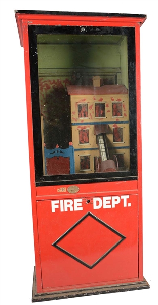 1D CHARLES AHERNS "OUR FIREFIGHERS AT WORK" ARCADE GAME. 