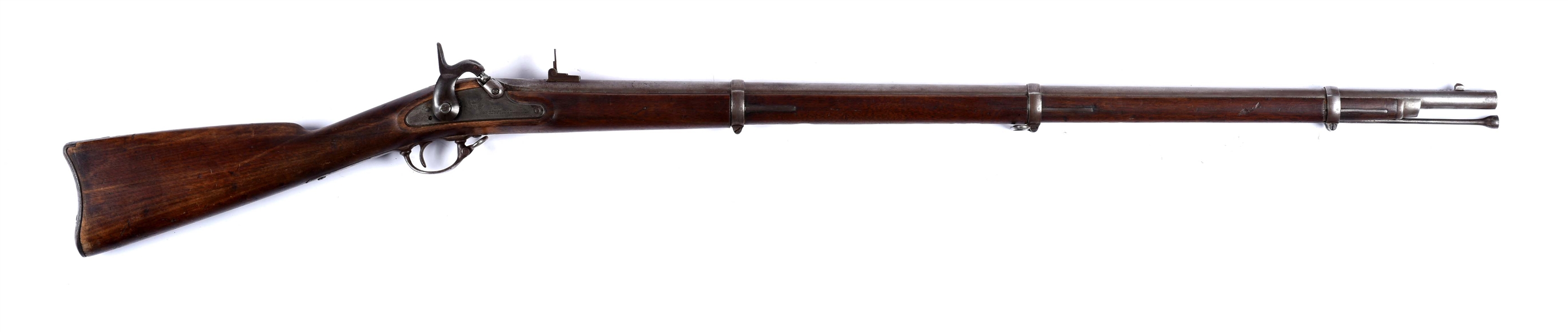 (A) U.S. MODEL 1863 SPRINGFIELD PERCUSSION RIFLED MUSKET.