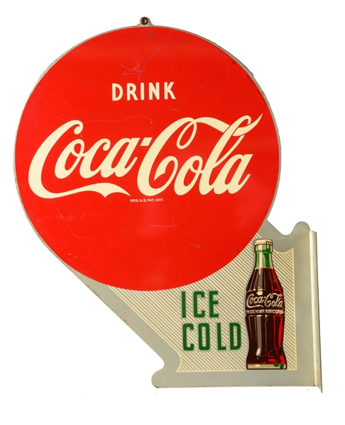 COCA-COLA FLANGE SIGN.