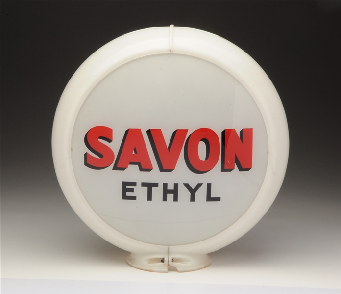 SAVON ETHYL 13-1/2" GLOBE LENSES.