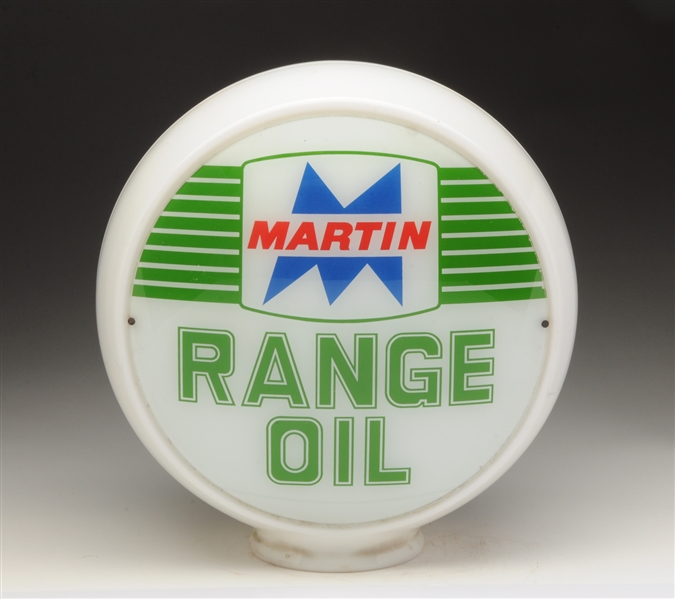 MARTIN RANGE OIL 13-1/2" GLOBE LENSES.