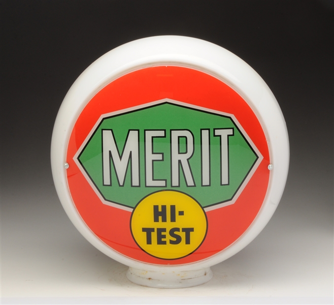 MERIT HI-TEST 13-1/2" GLOBE LENSES.