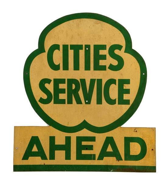CITES SERVICE DIECUT METAL SIGN.