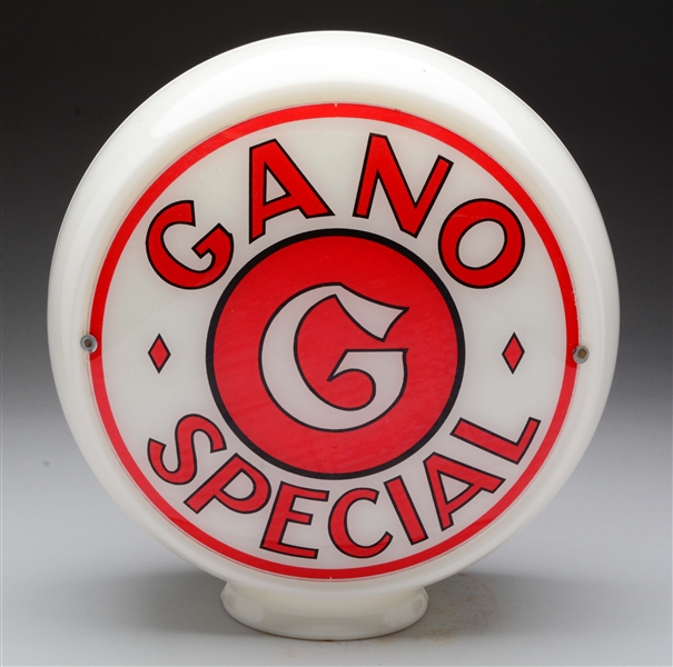 GANO SPECIAL 13-1/2" GLOBE LENSES.