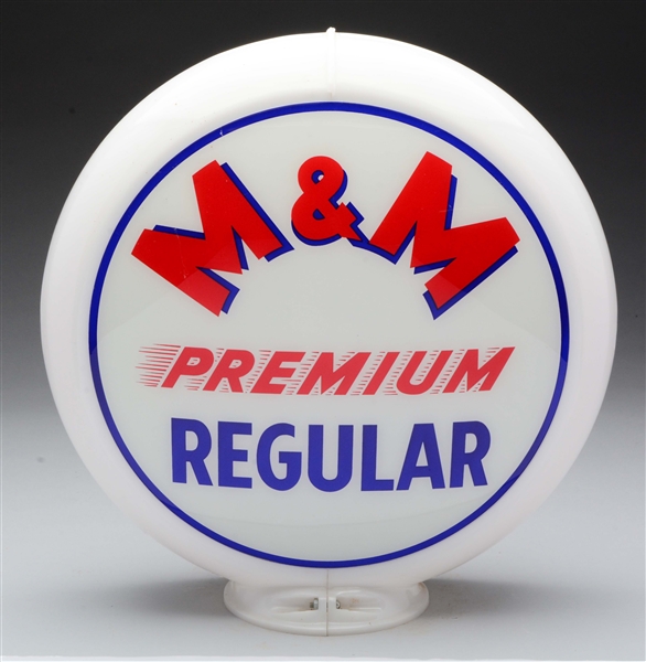 M&M PREMIUM REGULAR 13-1/2" GLOBE LENSES.