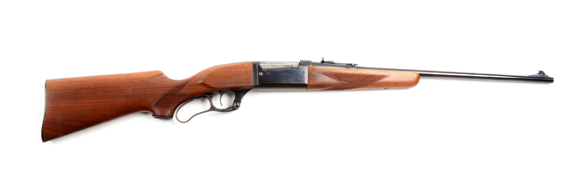 (C) SAVAGE MODEL 99-F FEATHERWEIGHT LEVER ACTION RIFLE. 