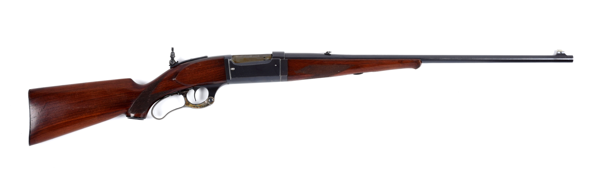 (C) SAVAGE MODEL 99G LEVER ACTION RIFLE.