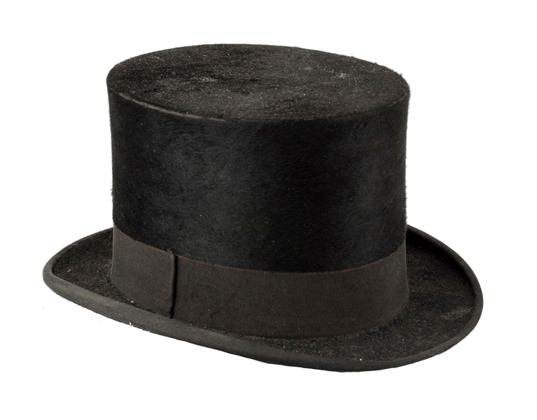 EARLY BLACK TOP HAT.