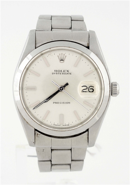ROLEX OYSTER DATE IN STAINLESS STEEL