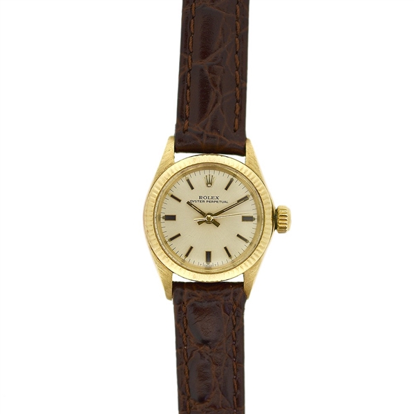 ROLEX YELLOW GOLD OYSTER PERPETUAL 6619.