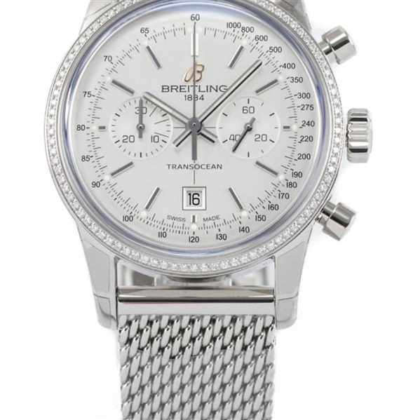 BREITLING STAINLESS STEEL TRANSOCEAN CHRONOGRAPH 38 A4131053/G757-171A.