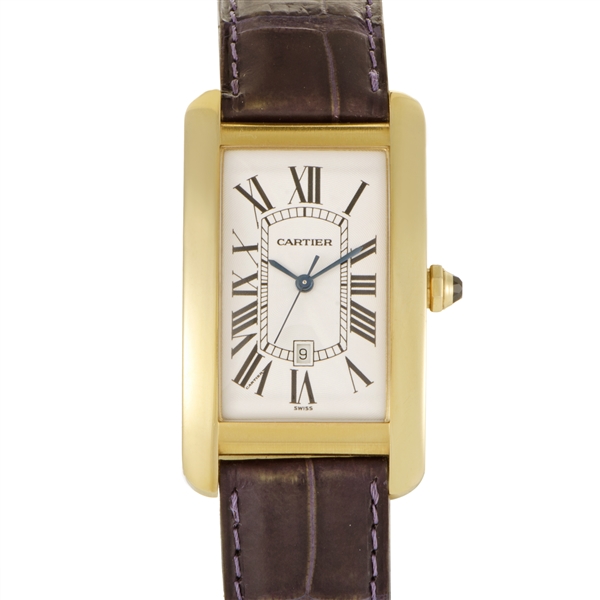 CARTIER TANK AMERICAINE MENS AUTOMATIC WATCH W2603156.