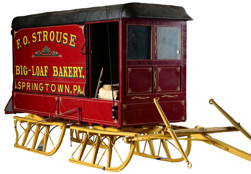 F. O. STROUSE BIG-LOAF BAKERY CARRIAGE.