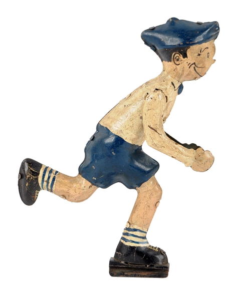 EARLY MARX PROTOTYPE SMITTY SCOOTER FIGURE.