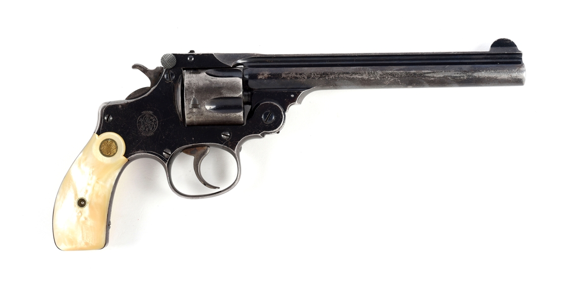(C) S&W .38 2ND MODEL PERFECTED REVOLVER.
