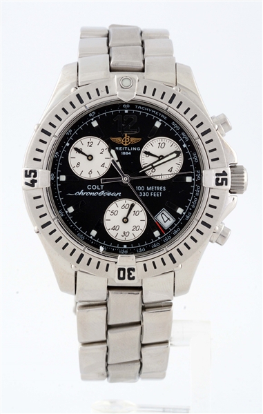 BREITLING COLT CHRONO OCEAN IN STAINLESS STEEL REFERENCE A53050