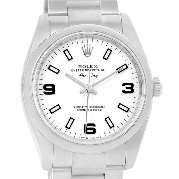 ROLEX STAINLESS-STEEL AIR KING 114200