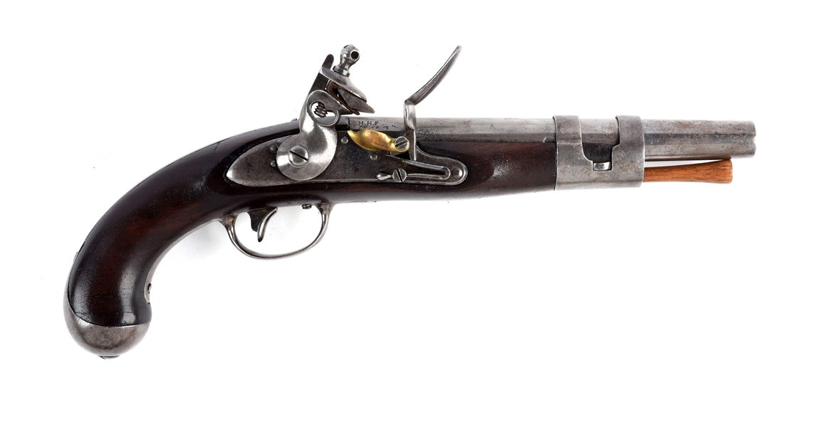 (A) U.S. MODEL 1813 ARMY PISTOL BY S. NORTH.